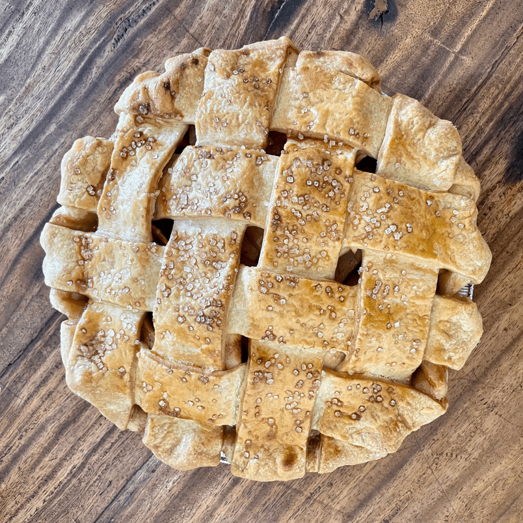 Salted Caramel Apple Pie