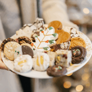 Christmas Cookie Plate