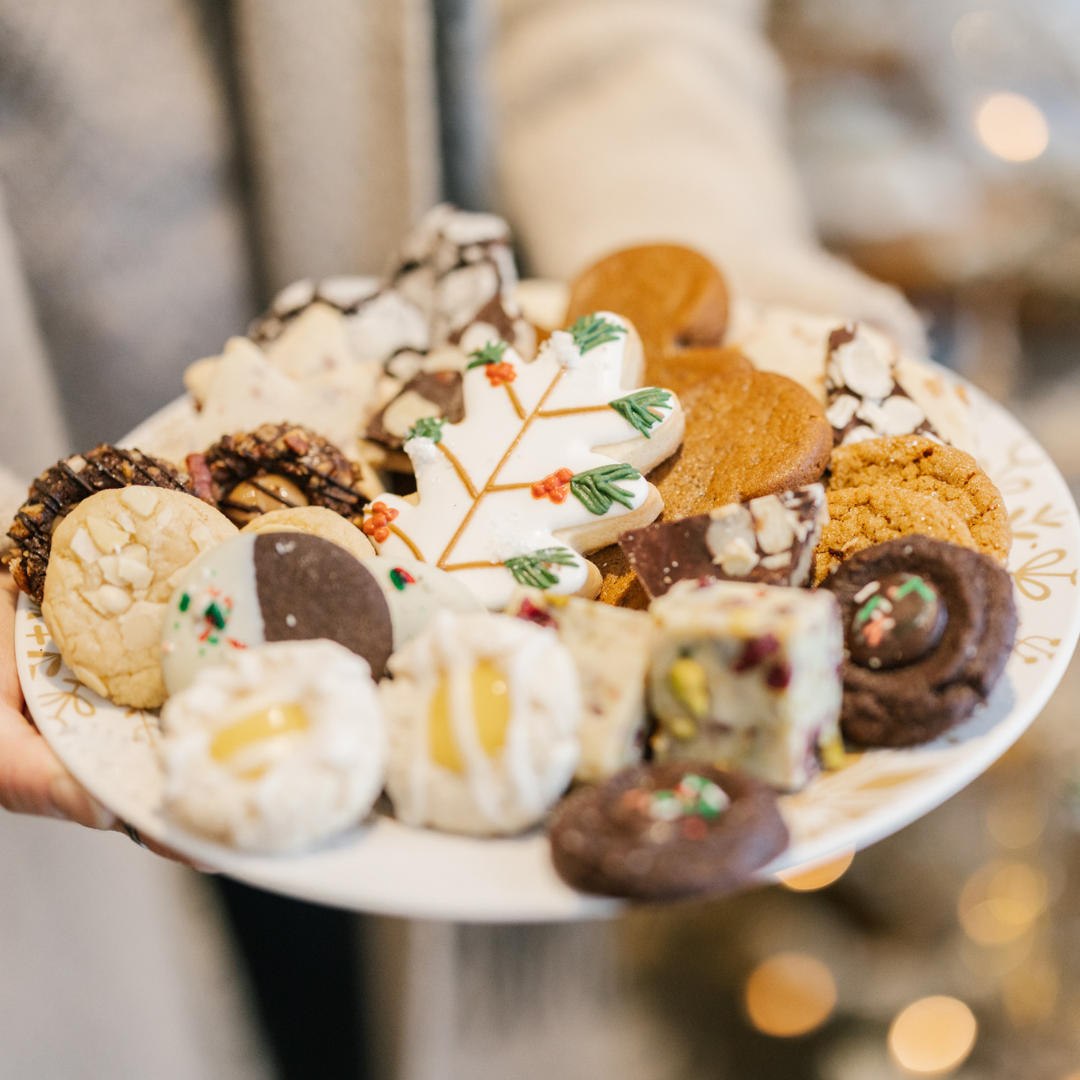 Christmas Cookie Plate
