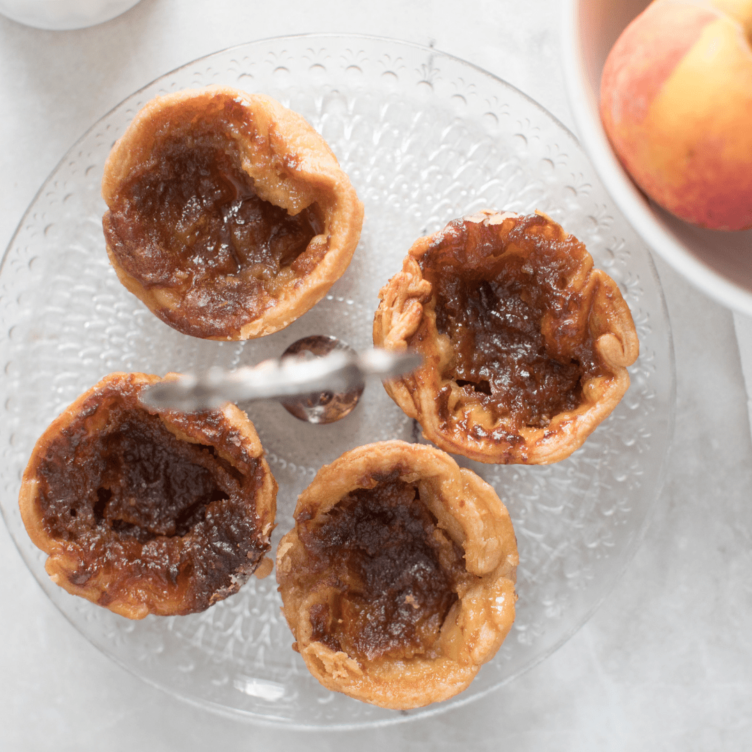 Butter Tart Feature Peach Bourbon 13th Street Winery