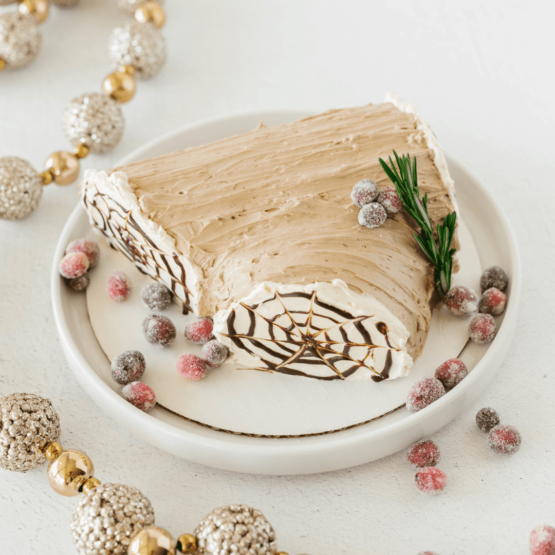 Yule Log Cake