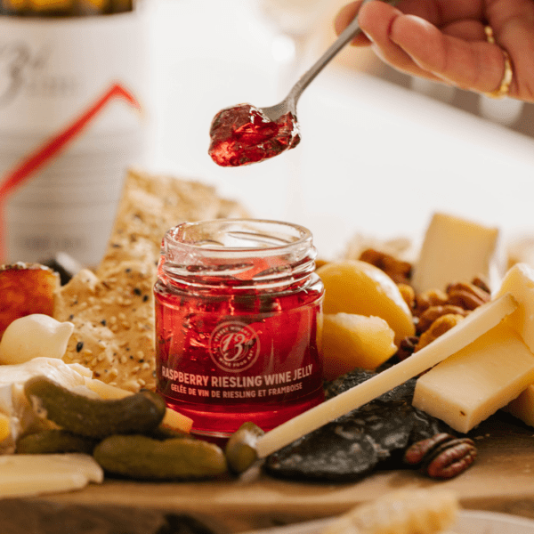 Raspberry Riesling Wine Jelly