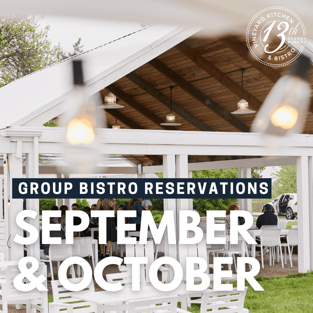 Bistro Group Reservation: September & October
