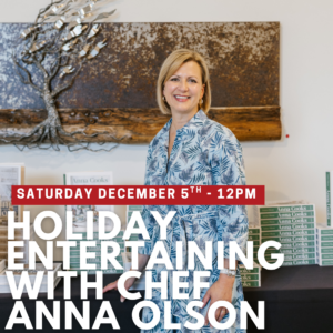 Holiday Entertaining with Chef Anna Olson